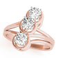 3-Stone Round Engagement Ring