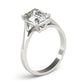 Bypass Solitaire Engagement Rings