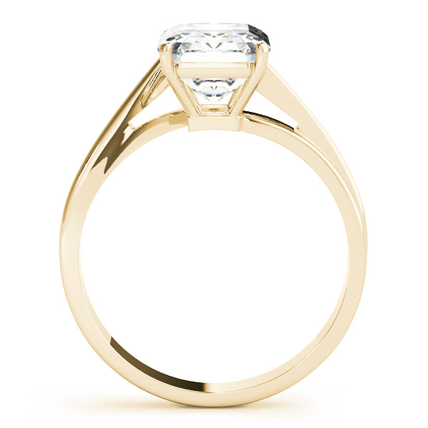 Bypass Solitaire Engagement Rings
