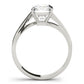 Bypass Solitaire Engagement Rings