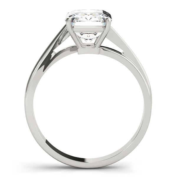 Bypass Solitaire Engagement Rings