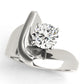 Bypass Solitaire Engagement Ring