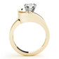 Bypass Solitaire Engagement Ring