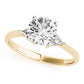 3-Stone Trillion Engagement Ring