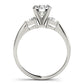 3-Stone Trillion Engagement Ring