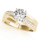 Channel Set Bypass Engagement Ring