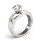 Channel Set Bypass Engagement Ring