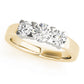 3-Stone Round Engagement Rings