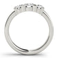 3-Stone Round Engagement Rings