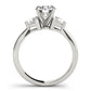 3-Stone Trillion Shape Engagement Ring