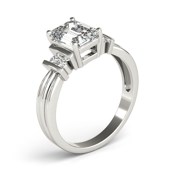 Bar Set Emerald Color Ring