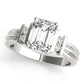 Bar Set Emerald Color Ring