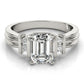 Bar Set Emerald Color Ring