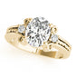 Solitaire Plus Braided Shank Engagement Ring
