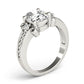 Solitaire Plus Braided Shank Engagement Ring
