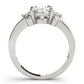 Solitaire Plus Braided Shank Engagement Ring