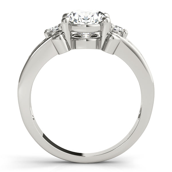 Solitaire Plus Braided Shank Engagement Ring