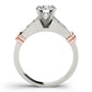 Channel Set Princess Cut Engagement Rings