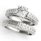 Vintage Filigree Solitaire Engagement Ring