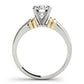 Channel Set Single Row Engagement Ring