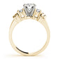 3-Stone Round Engagement Rings