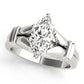 Solitaire Peghead Engagement Ring