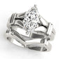 Solitaire Peghead Engagement Ring