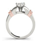 Solitaire Peghead Engagement Ring