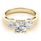 3-Stone Round Engagement Ring