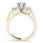 3-Stone Round Engagement Ring