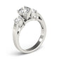 3-Stone Round Engagement Ring