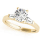 3-Stone Baguette Engagement Ring