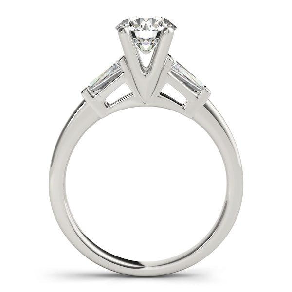 3-Stone Baguette Engagement Ring