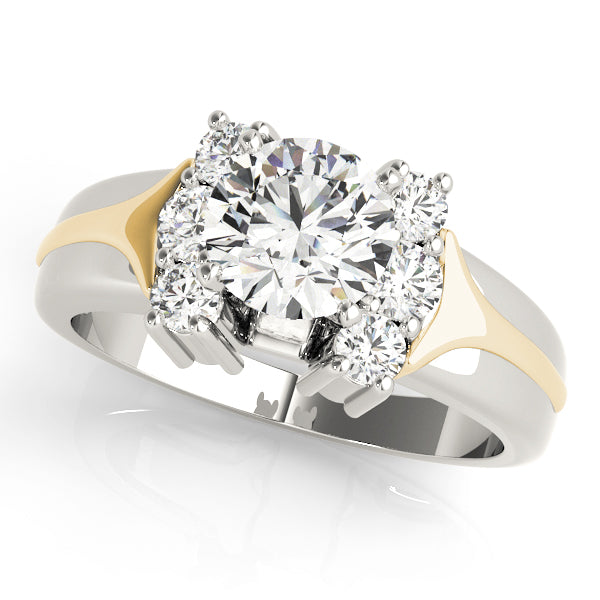 ENGAGEMENT RINGS CLUSTER SIDES