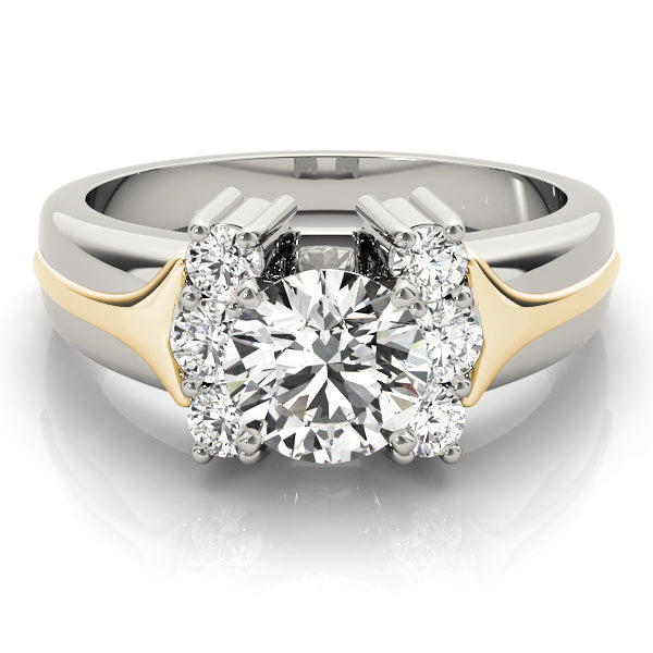 ENGAGEMENT RINGS CLUSTER SIDES