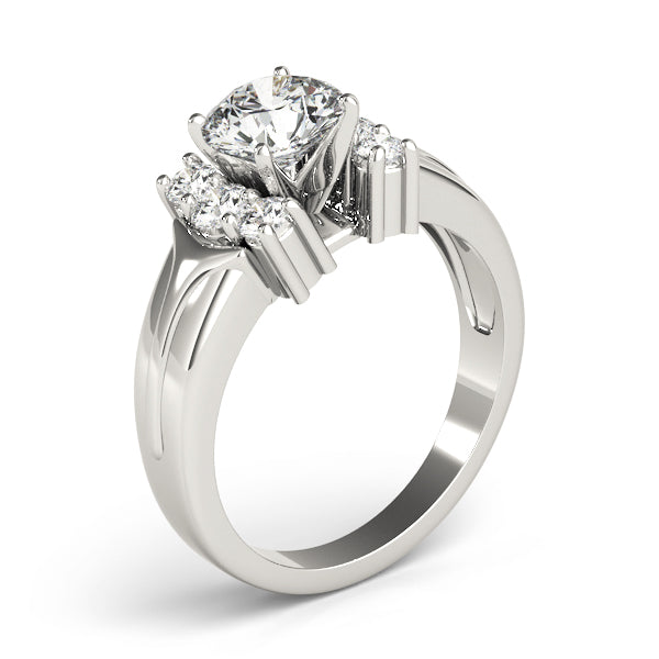 ENGAGEMENT RINGS CLUSTER SIDES