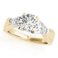 ENGAGEMENT RINGS 3 STONE TRILLION