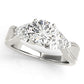 ENGAGEMENT RINGS 3 STONE TRILLION
