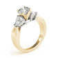 ENGAGEMENT RINGS 3 STONE TRILLION