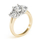 3-Stone Trellis Engagement Ring