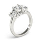 3-Stone Trellis Engagement Ring