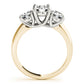 3-Stone Trellis Engagement Ring