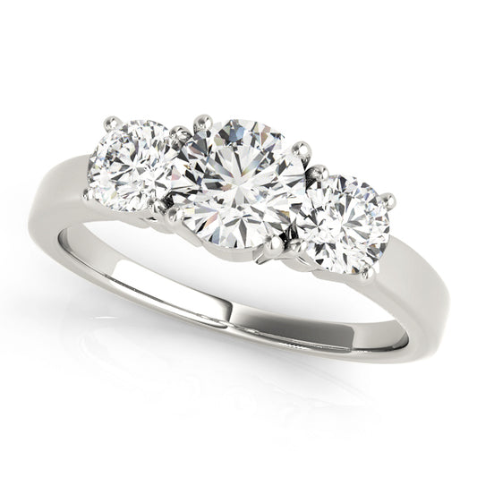 Classic 3-Stone Engagement Ring