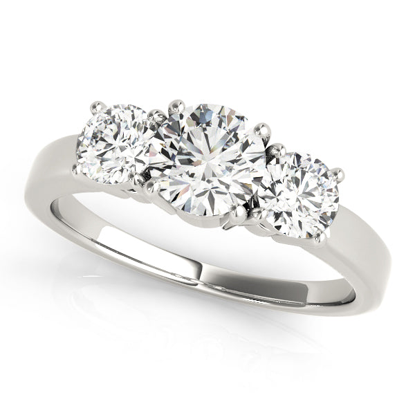 Classic 3-Stone Engagement Ring