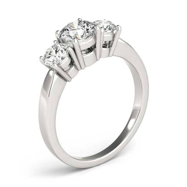Classic 3-Stone Engagement Ring