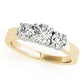 3-Stone Round Engagement Ring