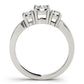 3-Stone Round Engagement Ring