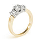3-Stone Round Engagement Ring
