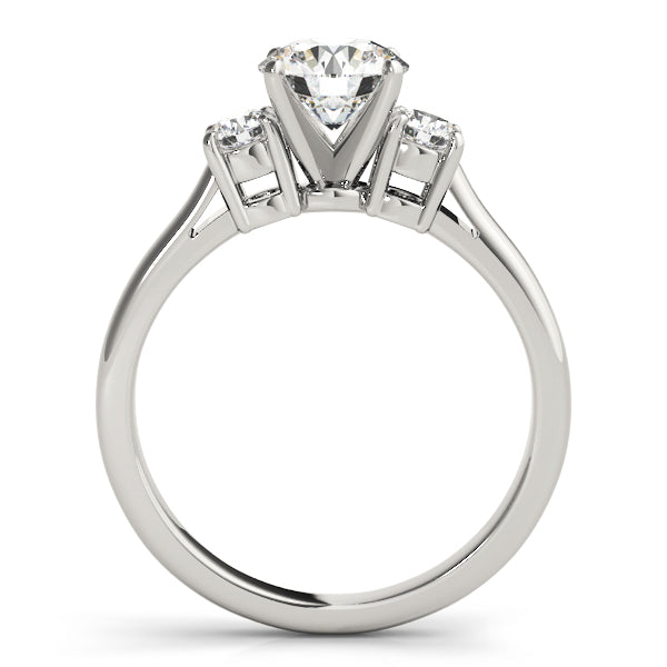 3-Stone Round Engagement Ring