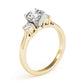 3-Stone Round Engagement Ring